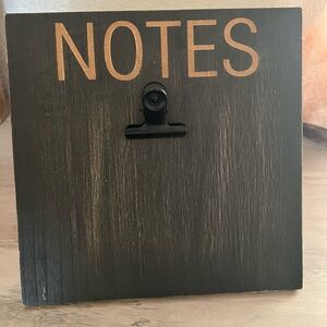 Wood Notes Clipboard -Hobby Lobby